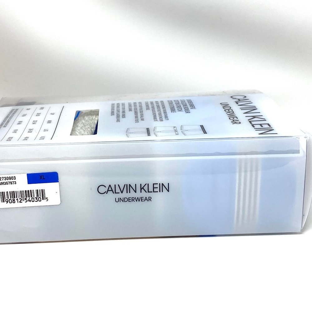 💖MEGA SALE💖Calvin Klein Classic Boxer Briefs Blue Grey 3 Pack Men's NB2730903 - Picture 8 of 8